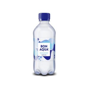 Bonaqua maustamaton kivennäisvesi muovipullo 0,33 L