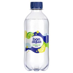 Bonaqua Sitruuna-Lime kivennäisvesi muovipullo 0,33 L